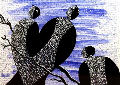 Στις μαύρες πάνω πέτρες της φυγής