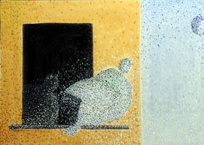 Στις μαύρες πάνω πέτρες της φυγής