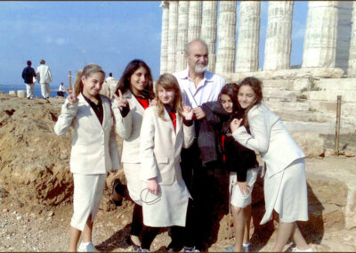 Εκπαιδευτική επίσκεψη στο Σούνιο. Λύκειον η Αθηνά.