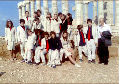 Εκπαιδευτική επίσκεψη στο Σούνιο. Λύκειον η Αθηνά.