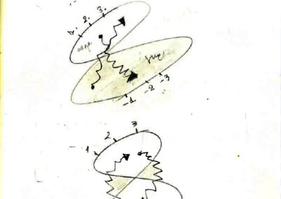 Αναστάσης Μαδαμόπουλος. Εικονογράφηση για την ποιητική συλλογή «Ερήμην λεί[ύ]πει[η]ς»